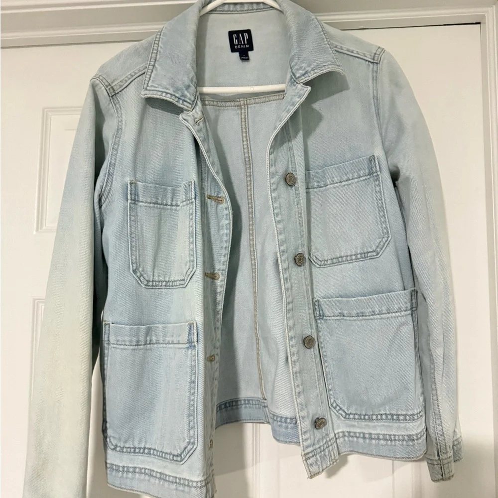 GAP Denim chore Jacket - Picture 2 of 4